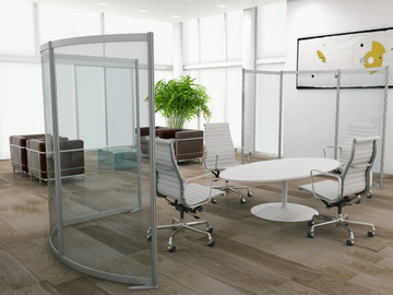HOTO - Freestanding office screen by STUDIO T - view 3